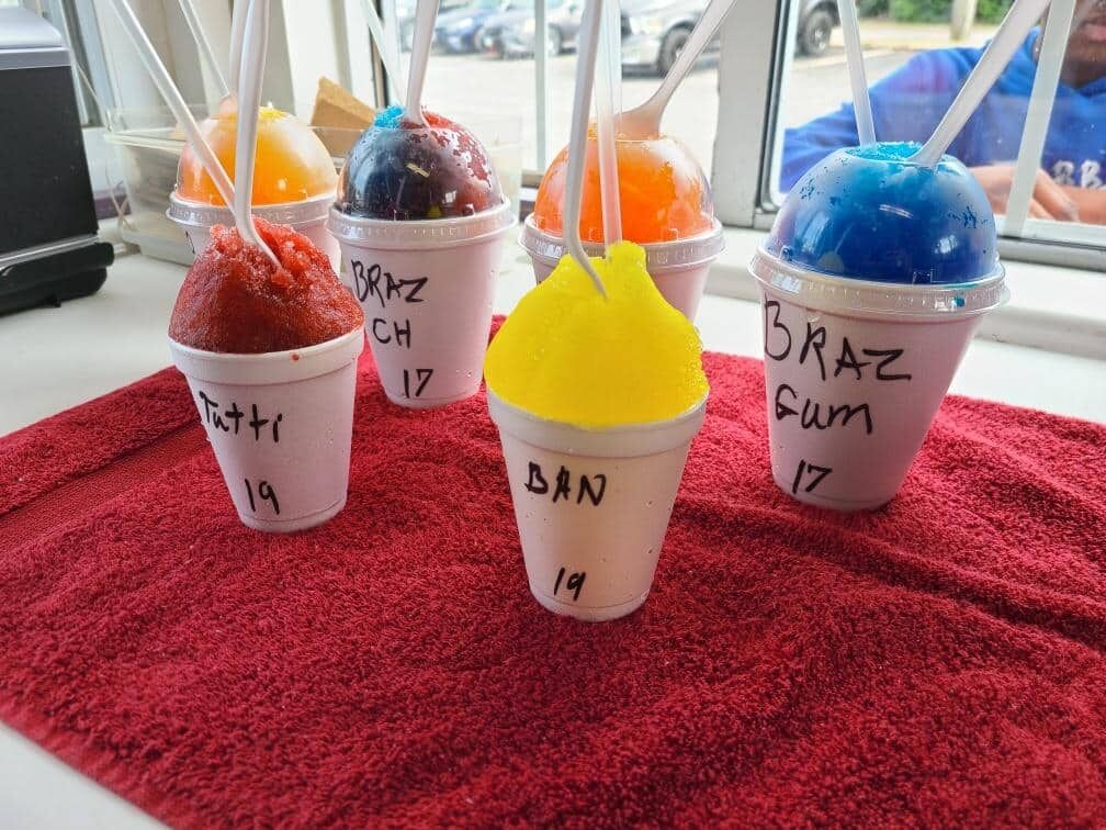 Pakka B's sno cones